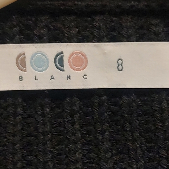 Boys cardigan sweater by blanc size 8 - Picture 2 of 2